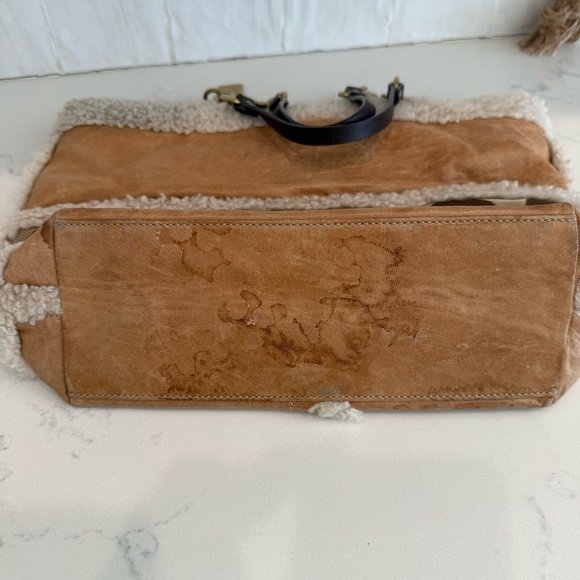 Vintage Coach Sherpa Bag - Picture 2 of 3